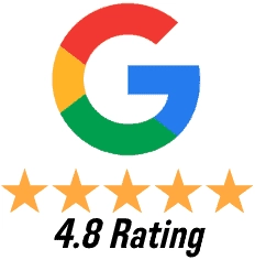 Google 4.8 star rating